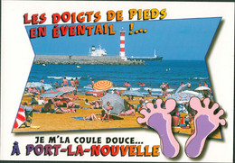 11 - Aude   - Port La Nouvelle - Doigts De Pieds En éventail ... - Cpm - Port La Nouvelle
