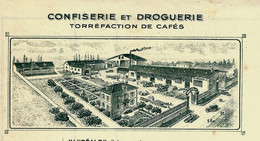 1947 SUPERBE ENTETE ETS ROZIER VERNAY EPICERIE EN GROS  ST LAURENT LES MACON Ain Pour Mizerieux  Loire - 1900 – 1949