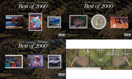 621787 MNH NUEVA ZELANDA 2001 BEST OF 2000 - Abarten Und Kuriositäten