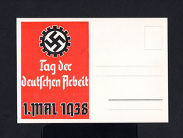 S5105-GERMAN EMPIRE-Third Reich.MILITARY NAZI POSTCARD GERMAN LABOR DAY Wien .1938.WWII.DEUTSCHES REICH.carte Postale - 1939-45