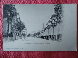 SUISSE LAUSANNE BOULEVARD DE GRANCY - 6127 - Grancy