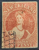 FALSE NEW ZEALAND 1857 (Spiro Forgery) - Canceled - Sc# 7 - Used Stamps