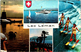 (1 M 51)  Switzerland (posted To France 1970's) Lac Léman (Waterski - Ski Nautique) - Ski Nautique