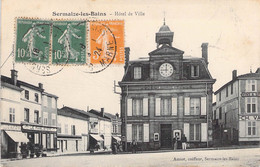 CPA France - Marne - Sermaize Les Bains - Hôtel De Ville - Amiot - Oblitérée 9 Janvier 1924 Marne - Horloge - Sermaize-les-Bains