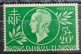 CÔTE FRANCAISE DES SOMALIS 1944 - MLH - YT 253 - Unused Stamps