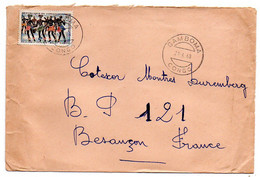 Congo -1968 -Lettre De GAMBOMA   Pour Besançon-25  ( France)..tp Ballet Diaboua Seul Sur Lettre...à Saisir - Colecciones