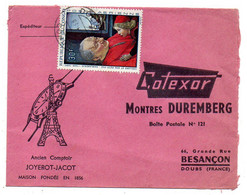 Congo -1968 -Lettre De DOLISIE  Pour Besançon-25-France-tp  Vieillard Et Petit Fils .seul Sur Lettre...à Saisir - Collezioni