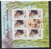 Anguilla. 1985. Barn Swallow. Audubon. MNH Sheet 5 And Label. SCV = 6.25 - Swallows