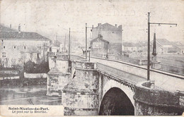 CPA France - Meurthe Et Moselle - Saint Nicolas Du Port - Le Pont Sur La Meurthe - Berger Levrault SC. - Animée - Saint Nicolas De Port