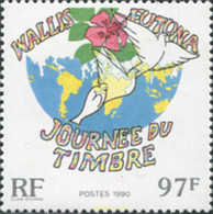 103144 MNH WALLIS Y FUTUNA 1990 DIA DEL SELLO - Usati