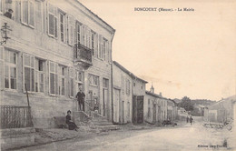 CPA France - Meuse - Boncourt - La Mairie - Edition Jury Thirion - 21 Juin 1919 - Animée - Sonstige & Ohne Zuordnung