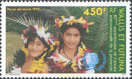 205416 MNH WALLIS Y FUTUNA 1995 10 AÑO INTERNACIONAL DE LA JUVENTUD - Gebruikt