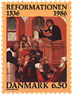 96242 MNH DINAMARCA 1986 450 ANIVERSARIO DE LA INTRODUCCION DE LA RELIGION REFORMADA EN DINAMARCA - Altri & Non Classificati