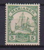 MARIANNE COLONIA TEDESCA 1900 SOPRASTAMPATI YVERT. 8 MLH VF - Isole Marianne