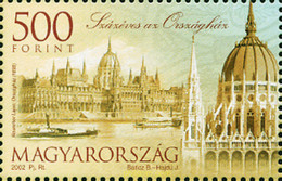 325776 MNH HUNGRIA 2002 CENTENARIO DEL ANTIGUO PARLAMENTO - Gebraucht