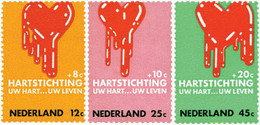 100825 MNH HOLANDA 1970 PRO FUNDACION CONTRA LAS ENFERMEDADES DEL CORAZON - Sin Clasificación