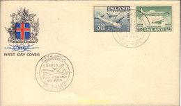 546370 MNH ISLANDIA 1959 40 ANIVERSARIO DE LA AVIACIÓN ISLANDESA - Colecciones & Series