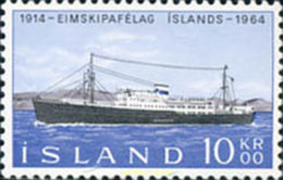 101146 HINGED ISLANDIA 1964 BARCOS - Collections, Lots & Séries