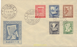 433863 MNH ISLANDIA 1953 MANUSCRITO - Colecciones & Series