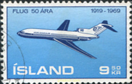 674365 USED ISLANDIA 1969 AVION - Collections, Lots & Séries