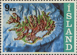 101244 MNH ISLANDIA 1972 MAPAS - Colecciones & Series