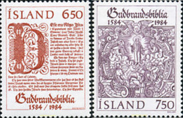 101366 MNH ISLANDIA 1984 400 ANIVERSARIO DE LA BIBLIA DE GUDBRANDUR - Colecciones & Series