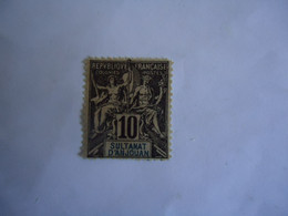 ANJOUAN   FRANCE  COLONIES   STAMPS  10C - Altri & Non Classificati