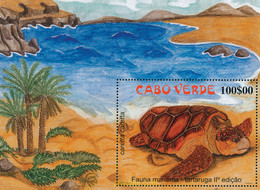 138544 MNH CABO VERDE 2002 TORTUGAS MARINAS - Cap Vert