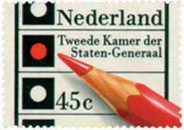 103044 MNH HOLANDA 1977 ELECCIONES - Non Classés