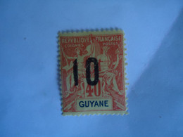 GUIANA   FRANCE  COLONIES MNH  STAMPS OVERPRINT - Autres & Non Classés