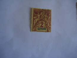 GUIANA   FRANCE  COLONIES USWED  STAMPS OVERPRINT - Sonstige & Ohne Zuordnung