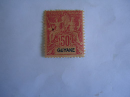 GUIANA   FRANCE  COLONIES MNH  STAMPS 50C - Other & Unclassified