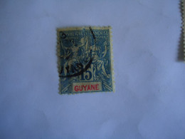 GUIANA   FRANCE  COLONIES USED  STAMPS  15C - Autres & Non Classés