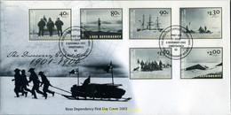 367425 MNH NUEVA ZELANDA. Dependencia Ross 2002 CENTENARIO DE LA EXPEDICION DISCOVERY - Used Stamps