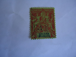 SUDAN    FRANCE  COLONIES USED  STAMPS   20-C - Autres & Non Classés