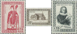 105960 HINGED ISLANDIA 1956 9 CENTENARIO DE LA CONGREGACIÓN DEL OBISPO ISLEIFUR Y DEL OBISPADO DE SKALHOLT - Collections, Lots & Séries