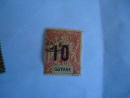 GUIANA   FRANCE  COLONIES USED  STAMPS  OVERPRINTT - Altri & Non Classificati