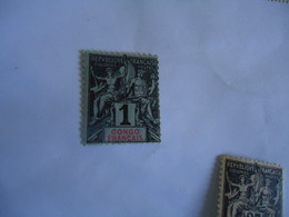 CONGO   FRANCE  COLONIES MLN  STAMPS 1C - Other & Unclassified