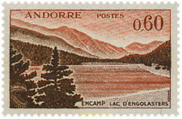 370844 MNH ANDORRA. Admón Francesa 1961 PAISAJE - Collections