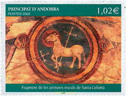 110556 MNH ANDORRA. Admón Francesa 2002 ARTE RELIGIOSO - Sammlungen