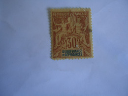 DIEGO-SUAEZ  FRANCE  COLONIES  STAMPS  30C - Other & Unclassified