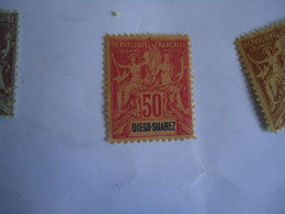 DIEGO-SUAEZ  FRANCE  COLONIES MNH  STAMPS  50C - Autres & Non Classés