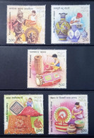 India 2018 Handicrafts Of India 5v SET MNH - Sonstige & Ohne Zuordnung