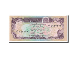 Billet, Afghanistan, 20 Afghanis, 1979, Undated, KM:56a, NEUF - Afghanistan