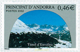 115429 MNH ANDORRA. Admón Francesa 2002 TUNEL DE ENVALIRA - Collections