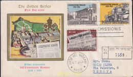 626619 MNH VATICANO 1961 CENTENARIO DE "L'OSSERVATORE ROMANO" - Oblitérés