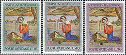 116010 MNH VATICANO 1961 NAVIDAD - Used Stamps