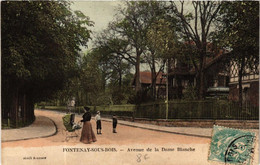 CPA FONTENAY-sous-BOIS Avenue De La Dame Blanche (600032) - Fontenay Sous Bois