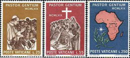 116333 MNH VATICANO 1969 VIAJE DEL PAPA PABLO VI A UGANDA - Used Stamps