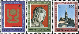 116464 MNH VATICANO 1973 40 CONGRESO EUCARISTICO INTERNACIONAL - Gebruikt